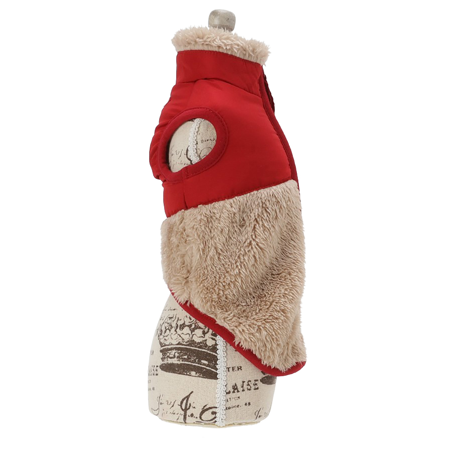 2025秋冬 EDWIN（ エドウィン）デニムポケット付切り替えフリースベスト