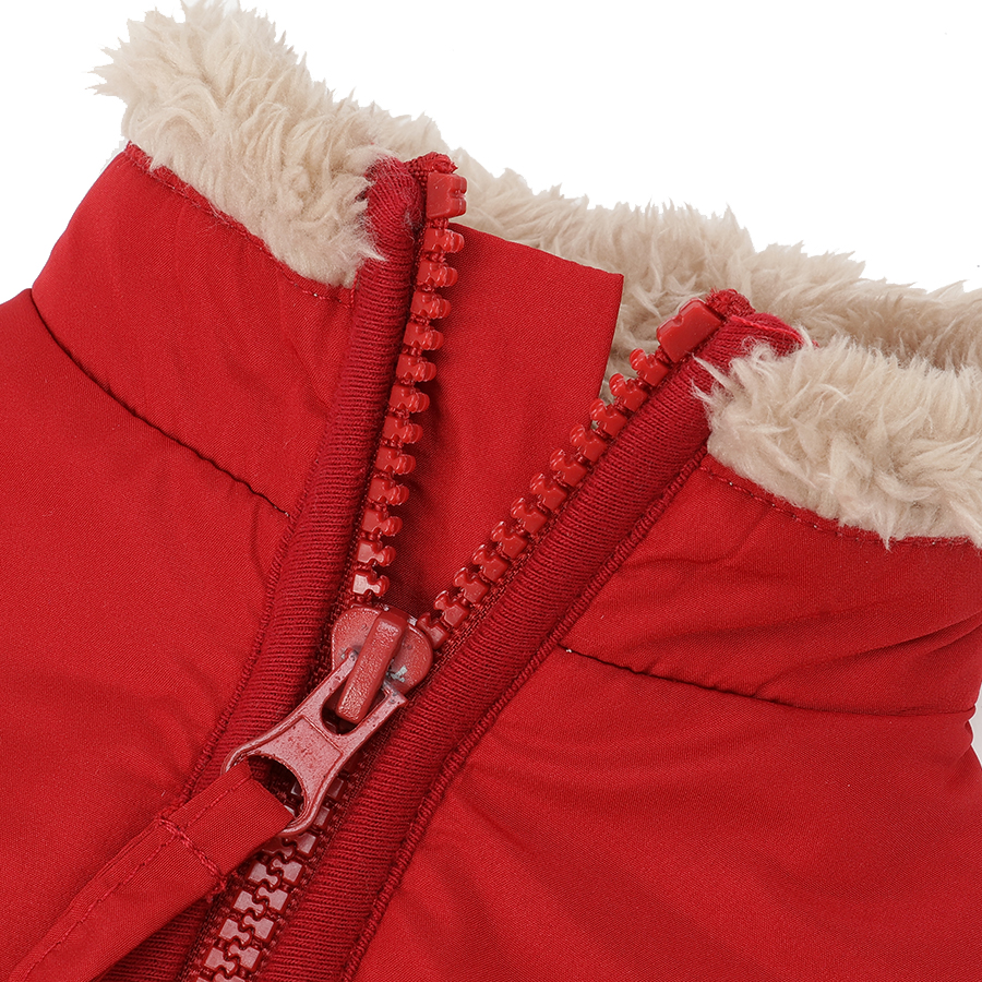 2025秋冬 EDWIN（ エドウィン）デニムポケット付切り替えフリースベスト