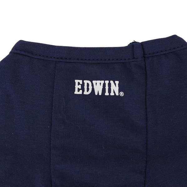 2025新商品 EDWIN（ エドウィン）藍染風タンチョウTシャツ