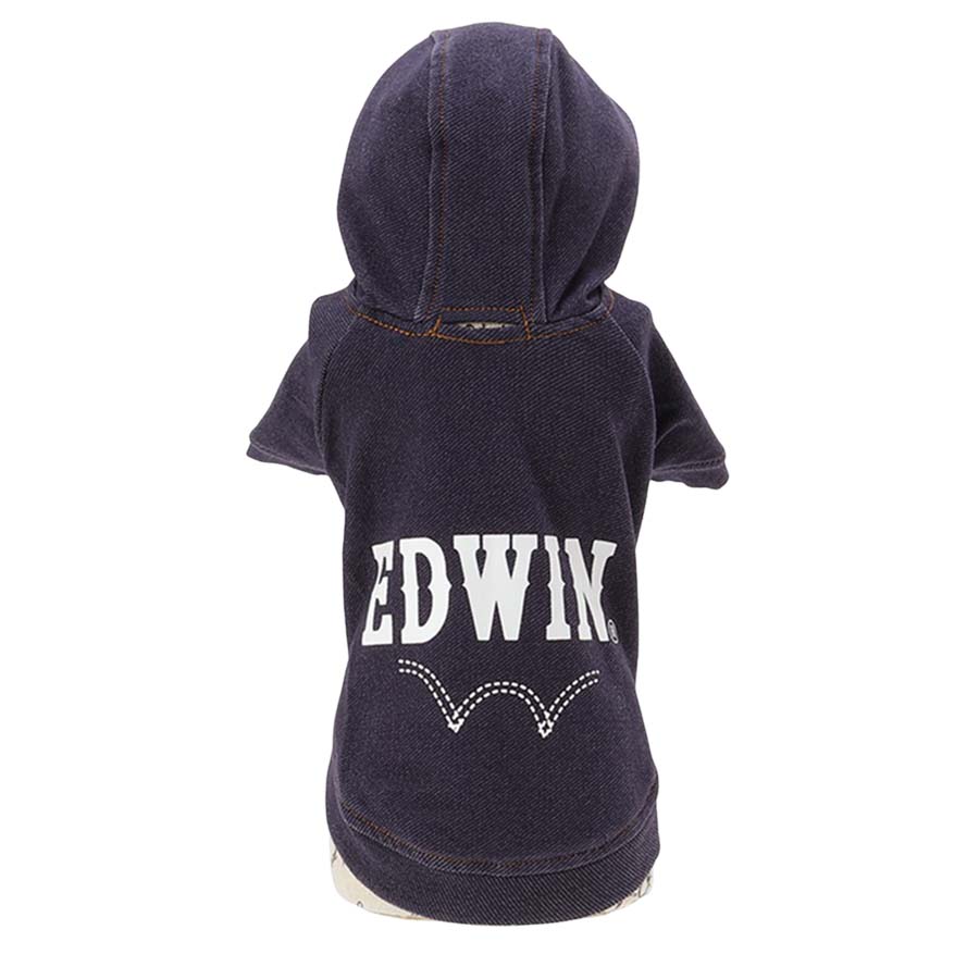 2025新商品 EDWIN（ エドウィン）デニムライクパーカー