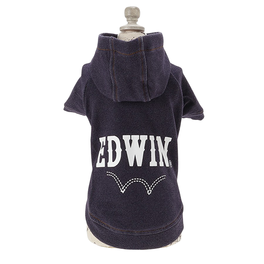 2025新商品 EDWIN（ エドウィン）デニムライクパーカー