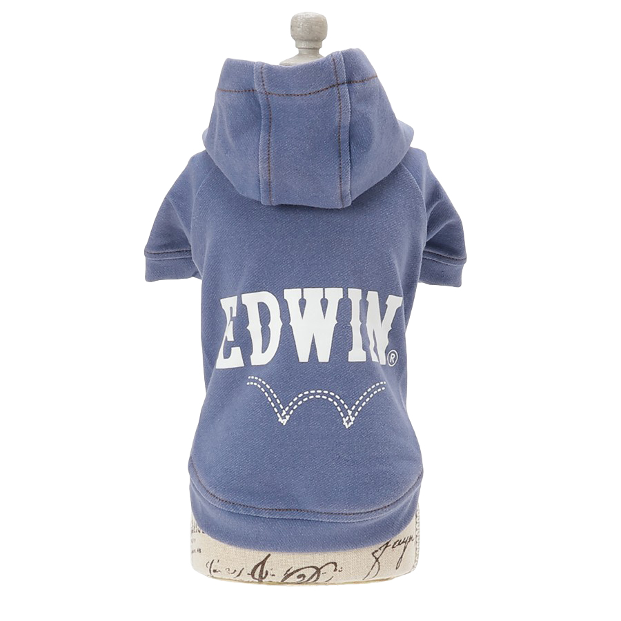 2025新商品 EDWIN（ エドウィン）デニムライクパーカー