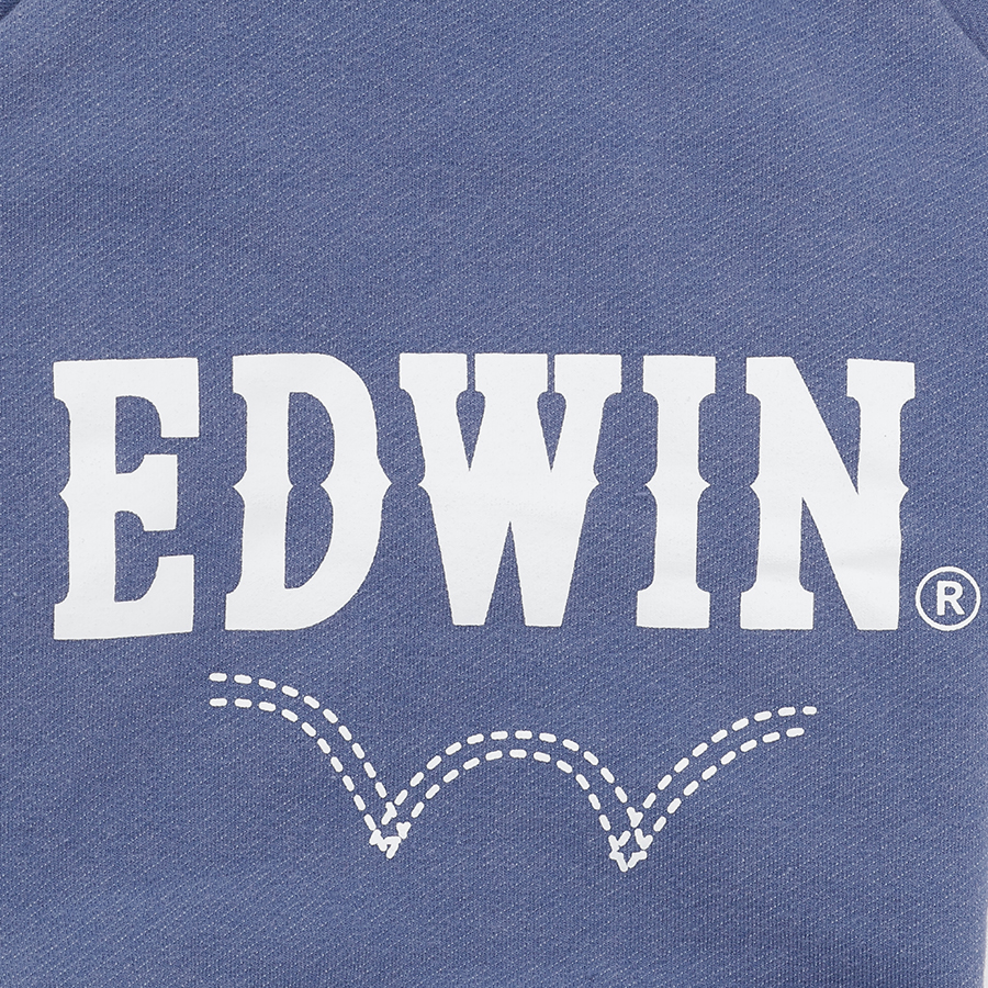 2025新商品 EDWIN（ エドウィン）デニムライクパーカー