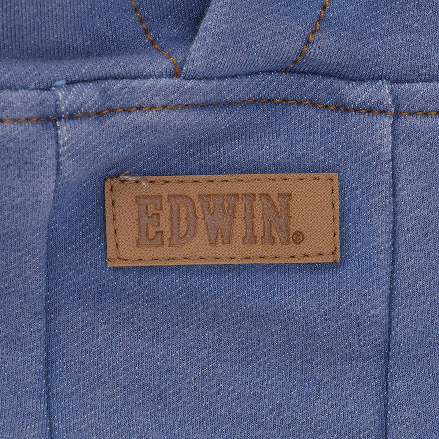 2025新商品 EDWIN（ エドウィン）デニムライクパーカー