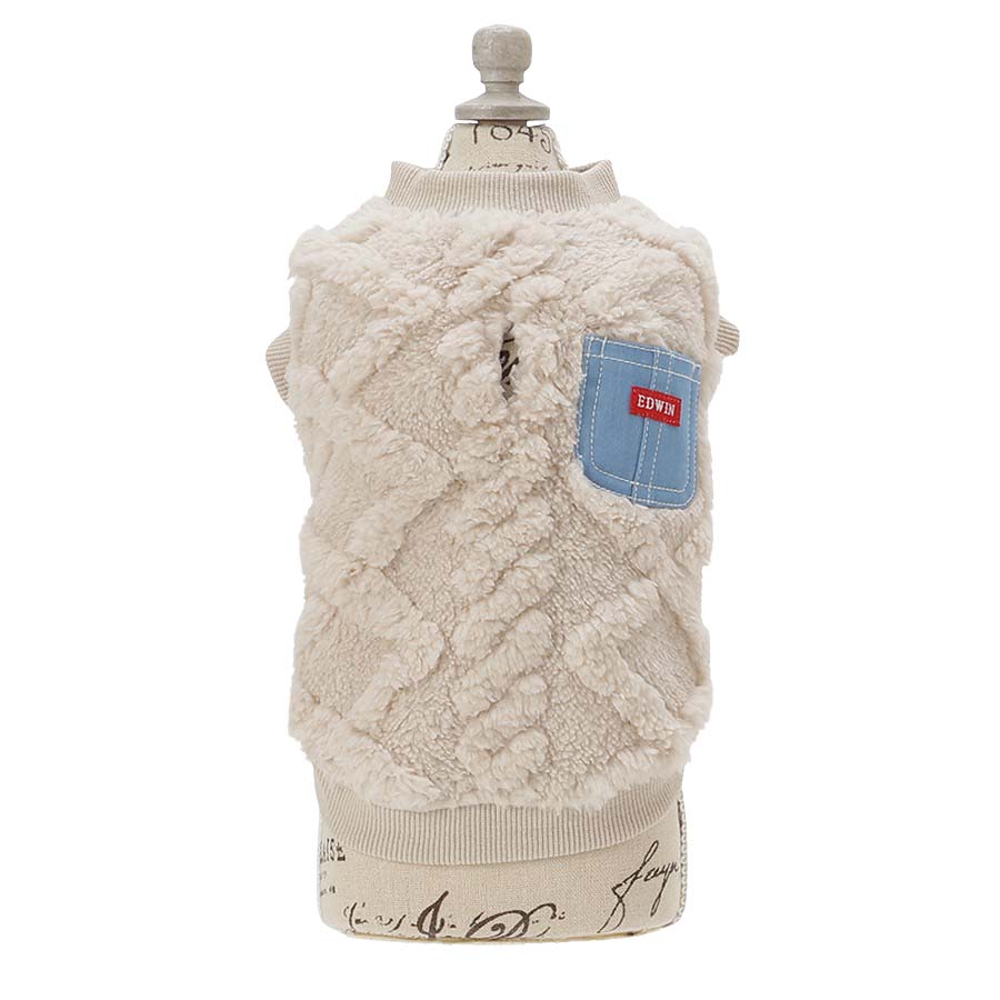 2025秋冬 EDWIN（ エドウィン）ポケット付ふわもこスウェット