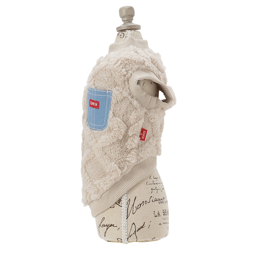 2025秋冬 EDWIN（ エドウィン）ポケット付ふわもこスウェット