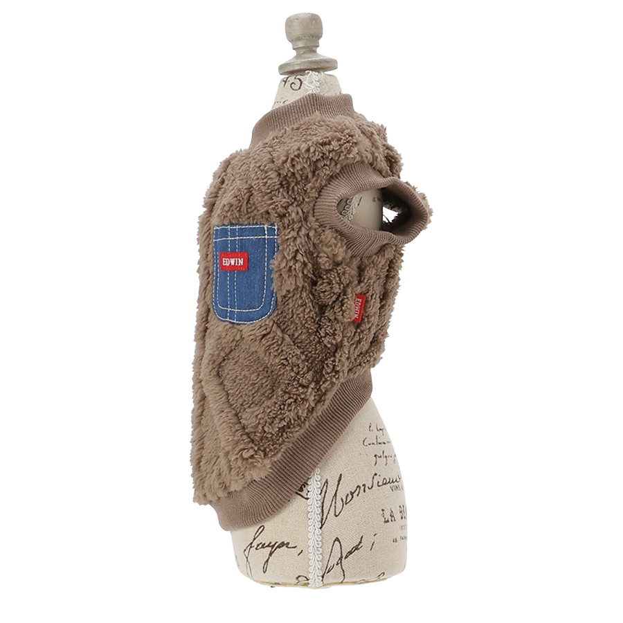 2025秋冬 EDWIN（ エドウィン）ポケット付ふわもこスウェット