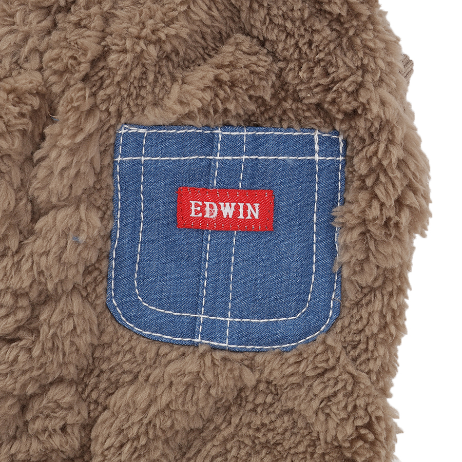 2025秋冬 EDWIN（ エドウィン）ポケット付ふわもこスウェット