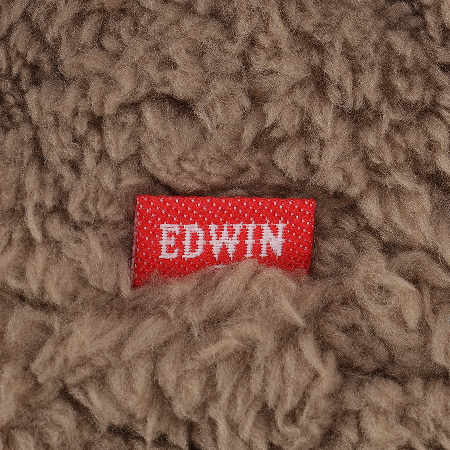 2025秋冬 EDWIN（ エドウィン）ポケット付ふわもこスウェット