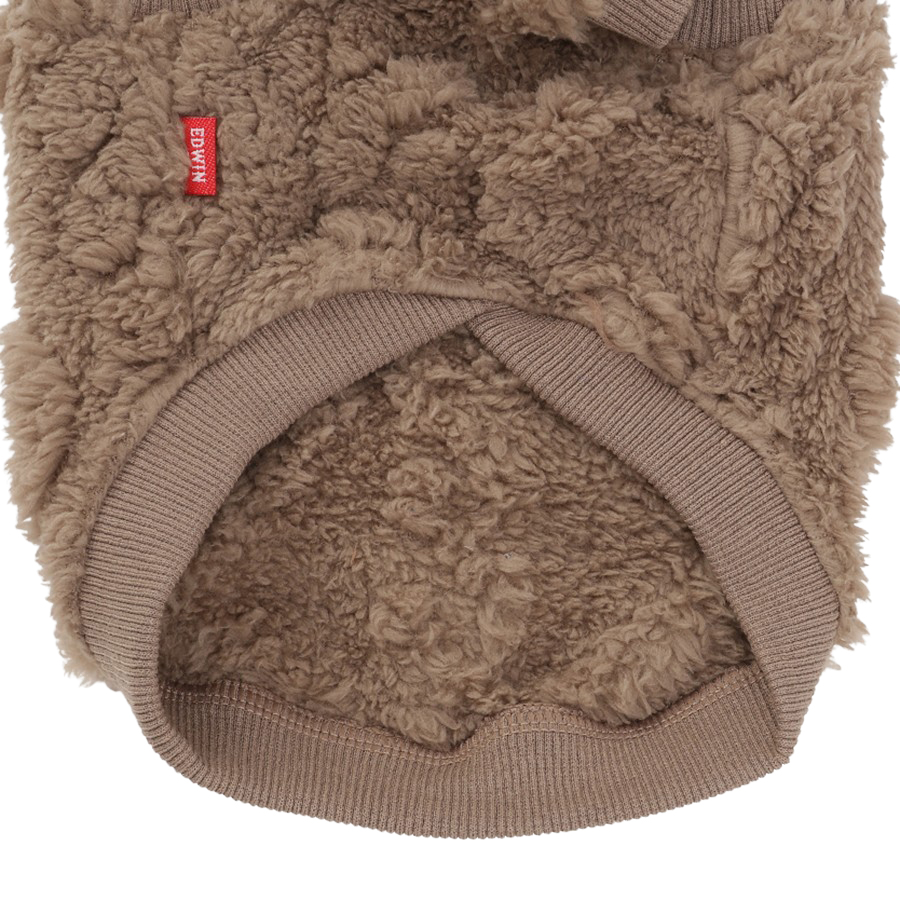 2025秋冬 EDWIN（ エドウィン）ポケット付ふわもこスウェット