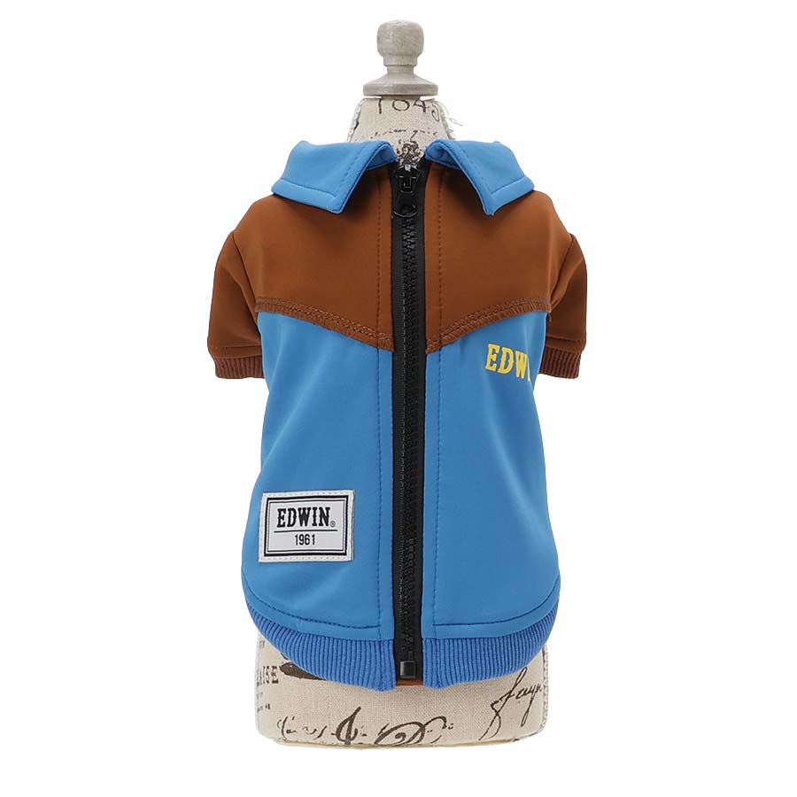 2025新商品 EDWIN（ エドウィン）切替バイカラージャケット