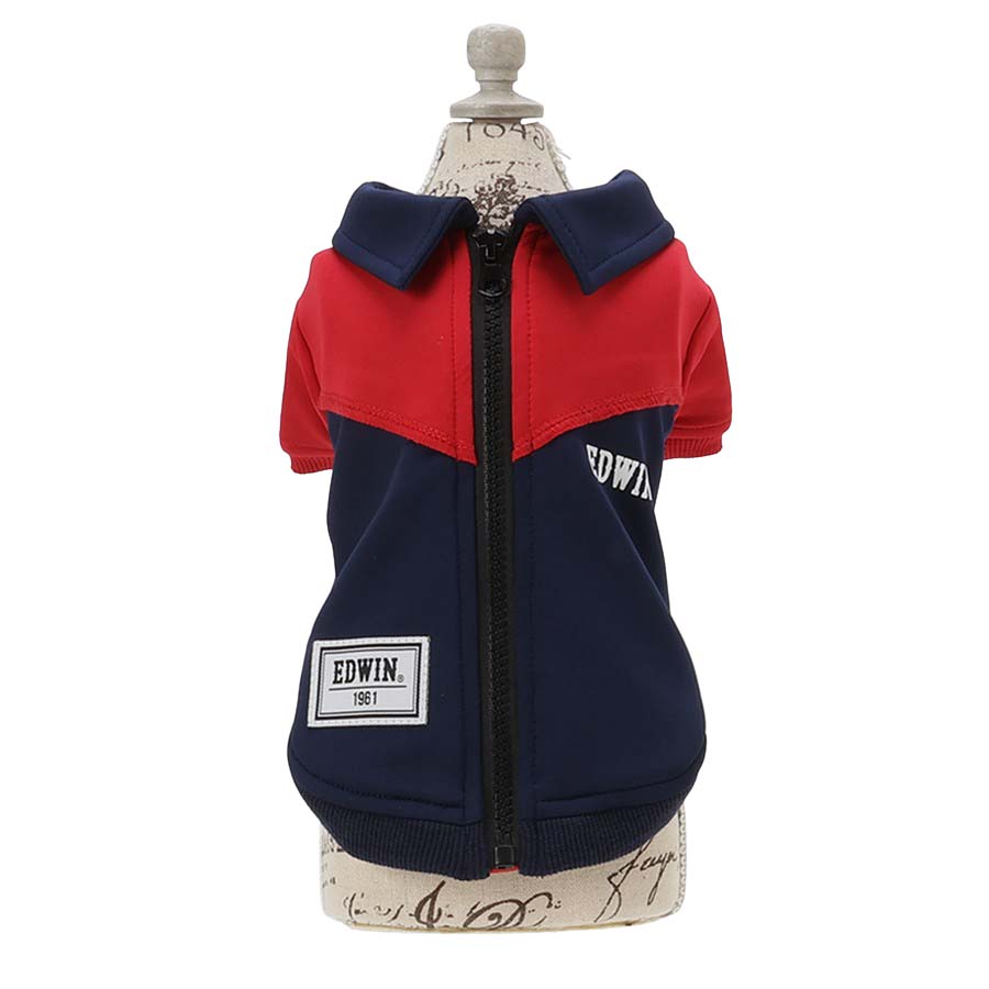 2025新商品 EDWIN（ エドウィン）切替バイカラージャケット