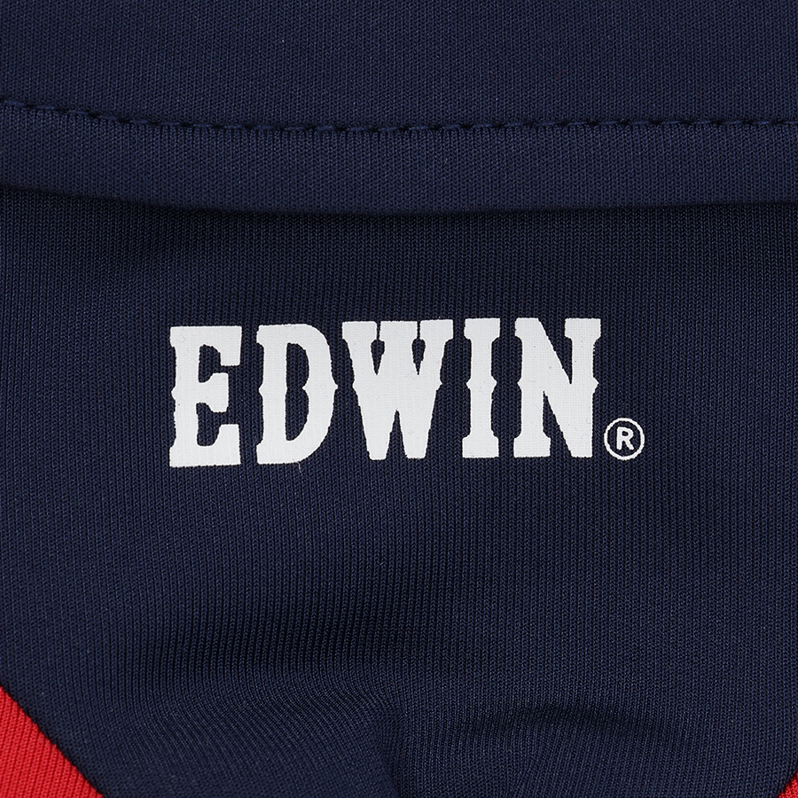 2025新商品 EDWIN（ エドウィン）切替バイカラージャケット