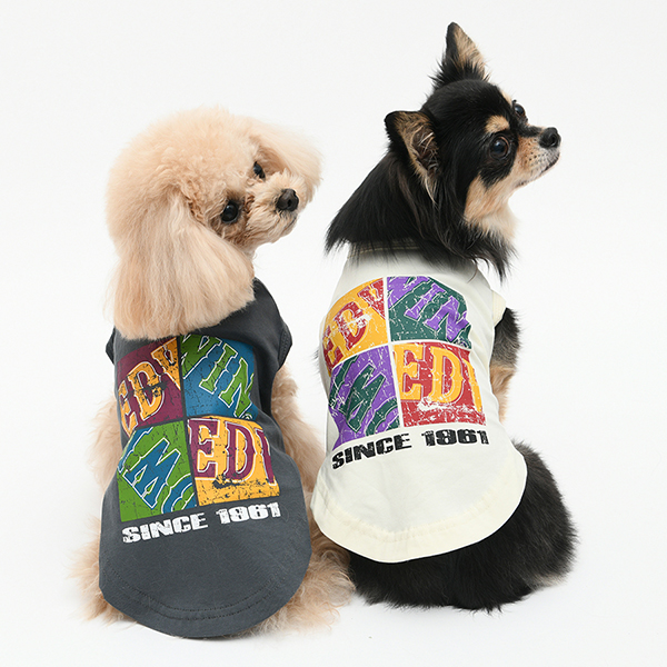 2026新商品 EDWIN（エドウィン）ストリートボックスロゴタンク