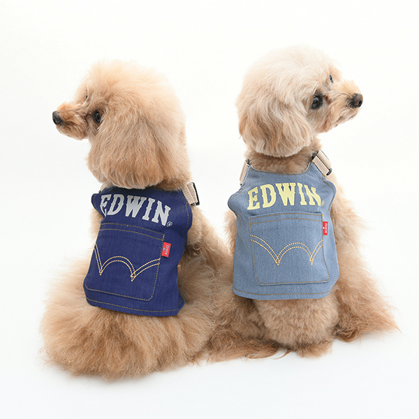 2026新商品 EDWIN（エドウィン）デニムライククールベスト（保冷剤付き）