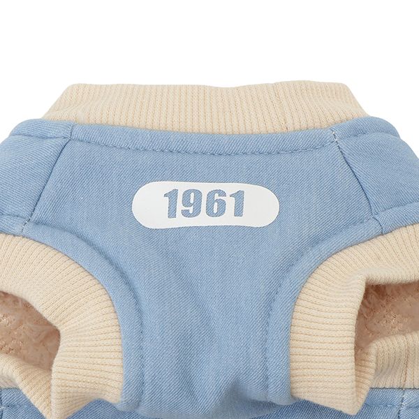 2026新商品 EDWIN( エドウィン)デニム切り替えふわもこスウェット