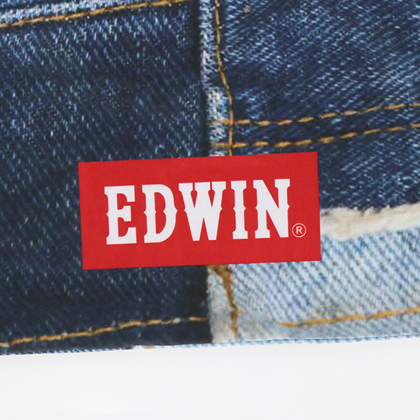 EDWIN（エドウィン）パッチワークデニムプリントベッド