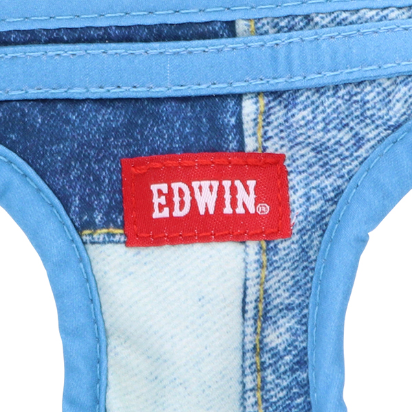 EDWIN（エドウィン）パッチワークデニムプリントハーネス｜全2色