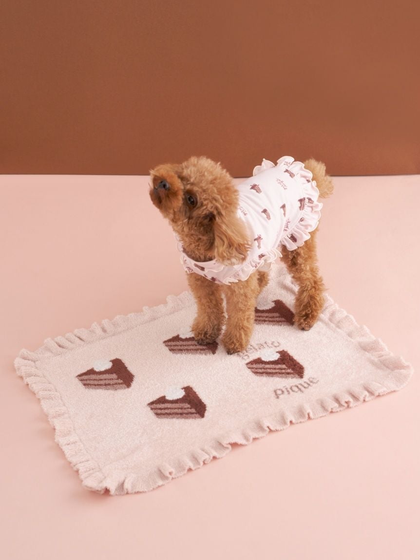 gelato pique（ジェラートピケ）【CAT&DOG】【販路限定商品】オータムケーキジャガードブランケット｜全3色