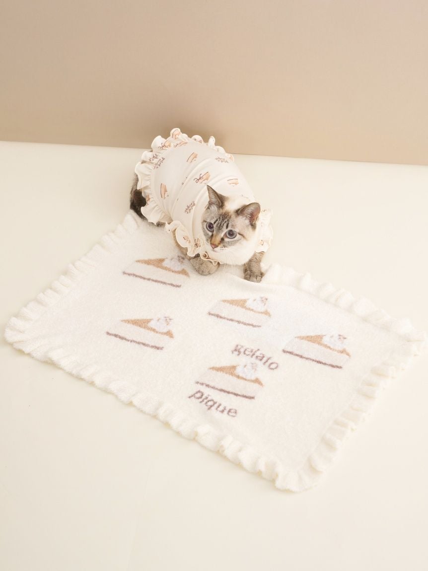 gelato pique（ジェラートピケ）【CAT&DOG】【販路限定商品】オータムケーキジャガードブランケット｜全3色