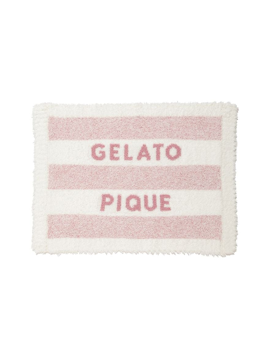 gelato pique(ジェラートピケ)【CAT&DOG】【販路限定商品】ジェラートメランジ2ボーダーブランケット|全3色