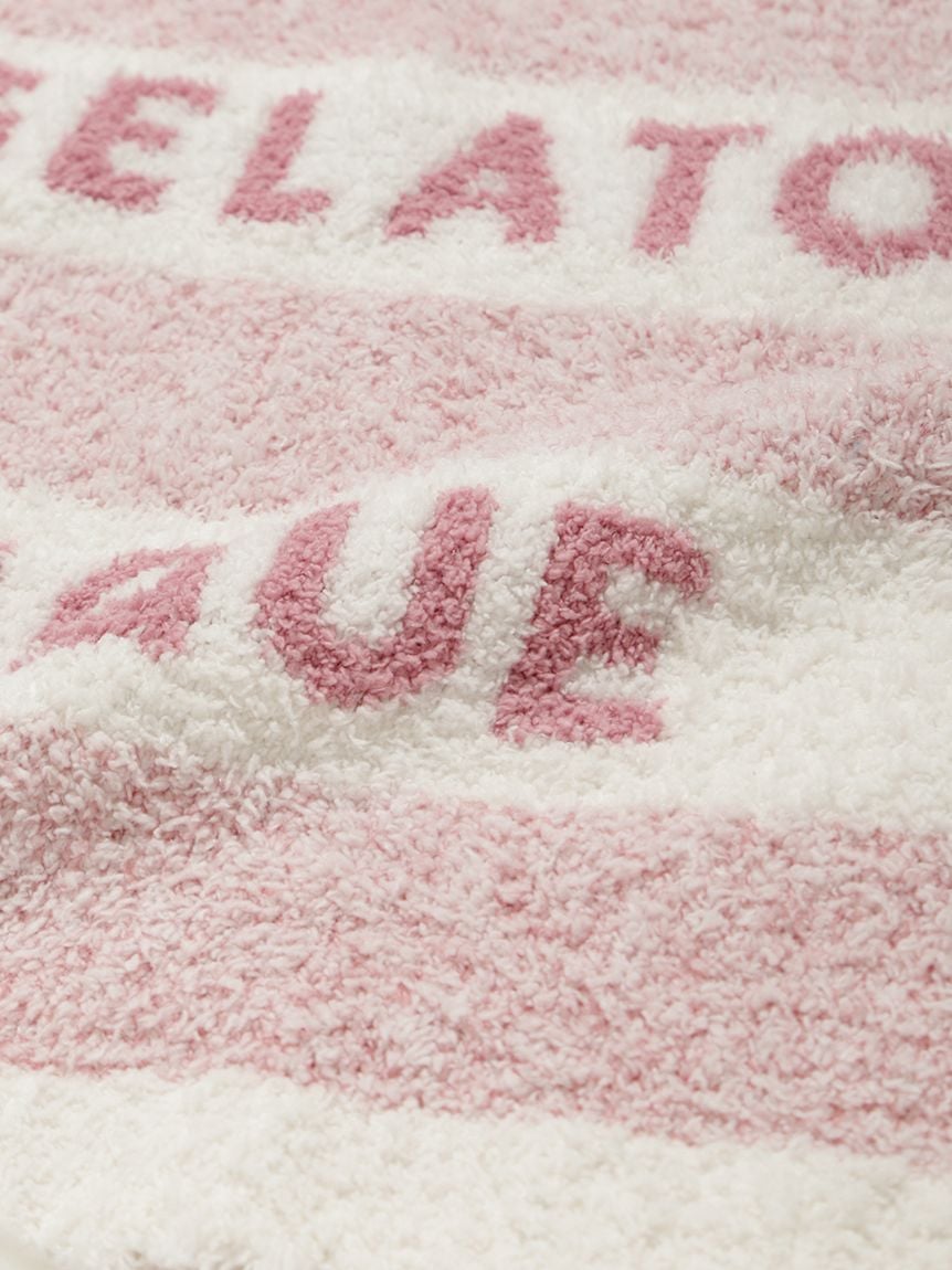 gelato pique(ジェラートピケ)【CAT&DOG】【販路限定商品】ジェラートメランジ2ボーダーブランケット|全3色