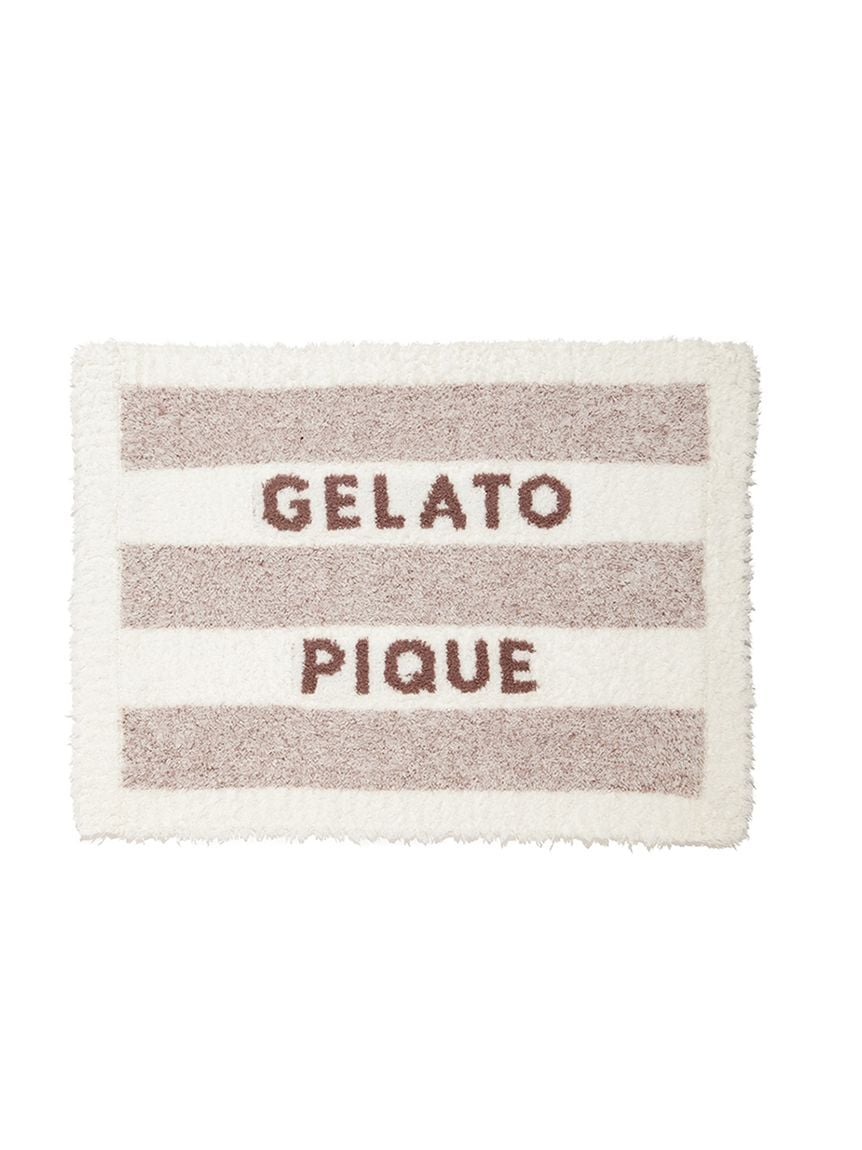 gelato pique(ジェラートピケ)【CAT&DOG】【販路限定商品】ジェラートメランジ2ボーダーブランケット|全3色