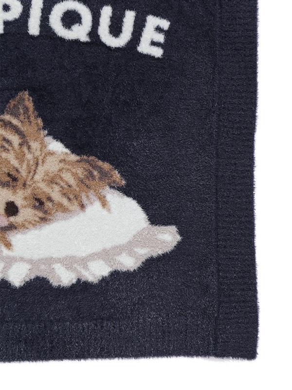 gelato pique(ジェラートピケ)【CAT&DOG】【販路限定商品】ヨークシャテリア柄ブランケット|全2色