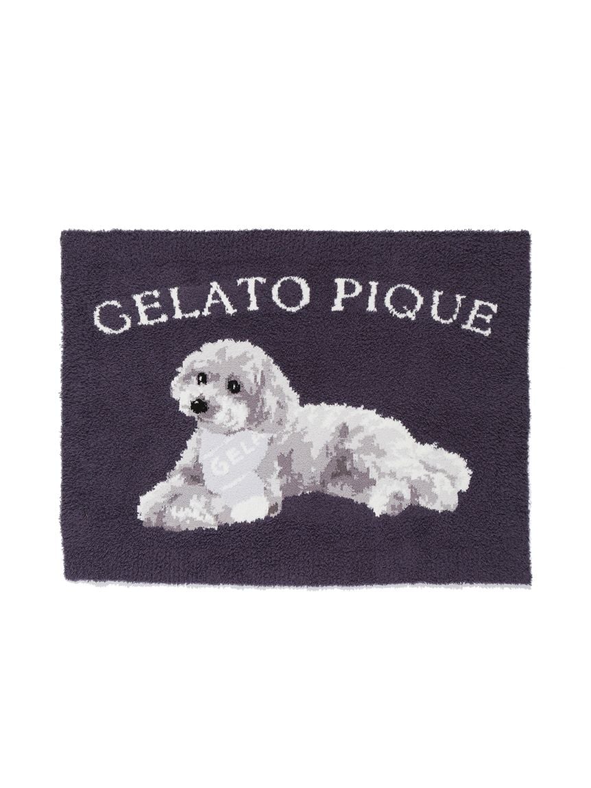 gelato pique(ジェラートピケ)【CAT&DOG】【販路限定商品】ベビモコトイプードル柄ブランケット|全2色