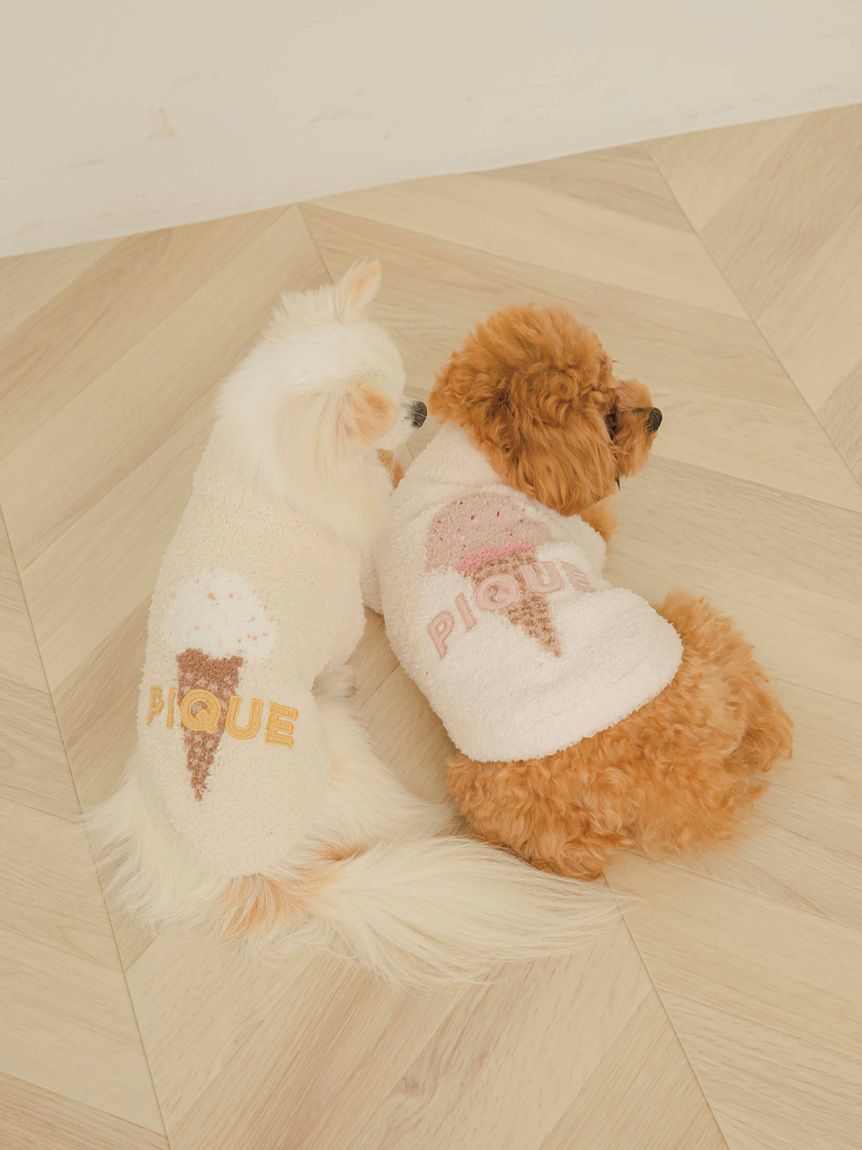gelato pique（ジェラートピケ）【CAT&DOG】【販路限定商品】ベビモコアイスＪＱＤハイネックプルオーバー｜全2色
