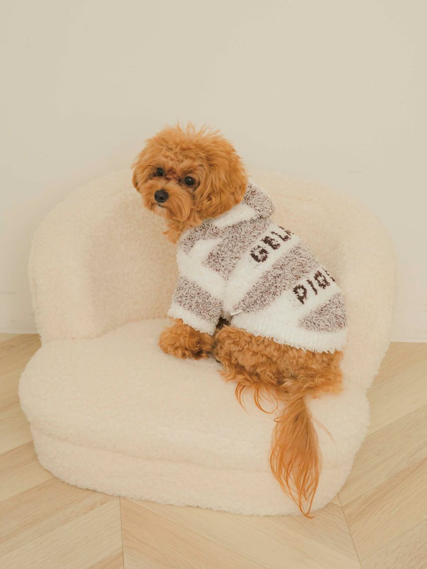gelato pique（ジェラートピケ）【CAT&DOG】【販路限定商品】ジェラートメランジ２ＢＤフーディ｜全3色