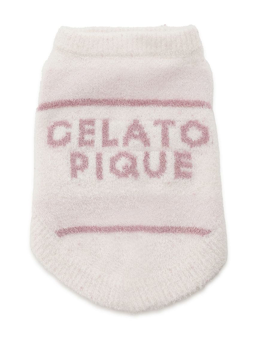 gelato pique（ジェラートピケ）【CAT&DOG】【販路限定商品】スムーズィーストロベリーボーダープルオーバー｜全2色