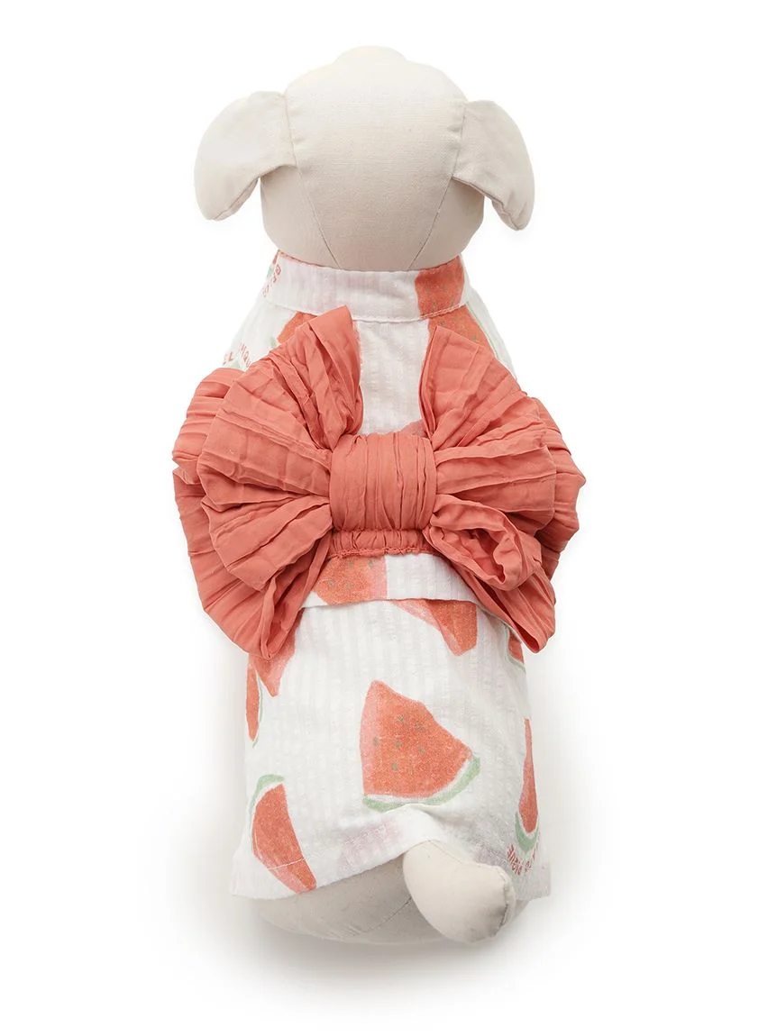 gelato pique（ジェラートピケ）【CAT&DOG】【販路限定商品】フルーツ柄浴衣｜全2色