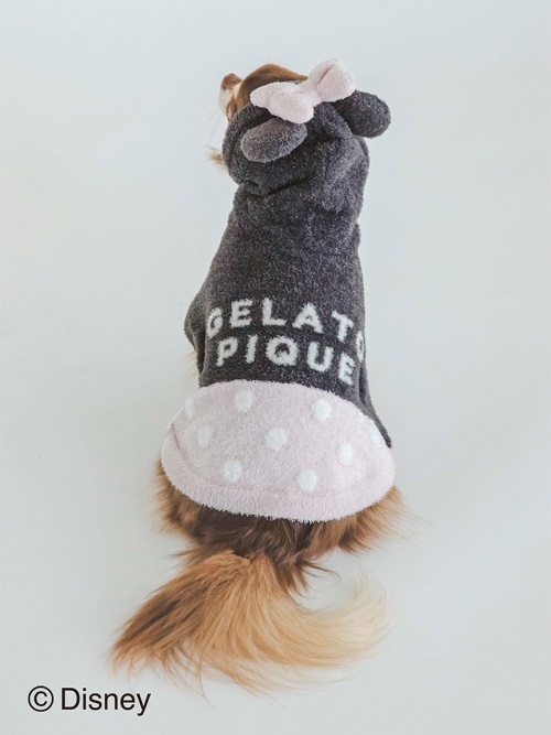 gelato pique（ジェラートピケ）【CAT&DOG】【販路限定商品】Minnie/スムーズィーケープ｜全2色