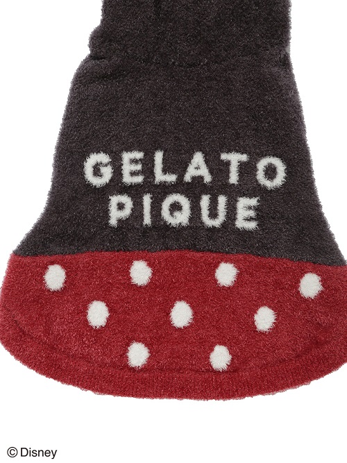 gelato pique（ジェラートピケ）【CAT&DOG】【販路限定商品】Minnie/スムーズィーケープ｜全2色