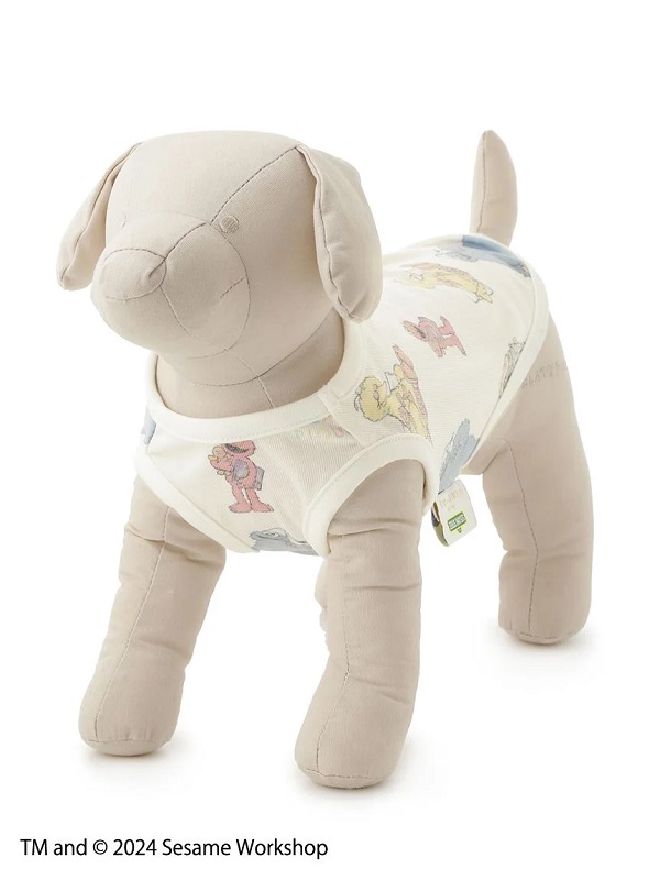 gelato pique（ジェラートピケ）【CAT&DOG】【販路限定商品】SESAME STREET/カットソープルオーバー