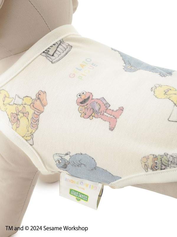 gelato pique（ジェラートピケ）【CAT&DOG】【販路限定商品】SESAME STREET/カットソープルオーバー