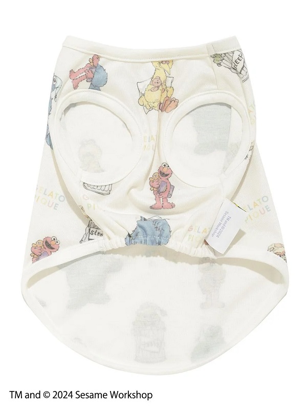 gelato pique（ジェラートピケ）【CAT&DOG】【販路限定商品】SESAME STREET/カットソープルオーバー