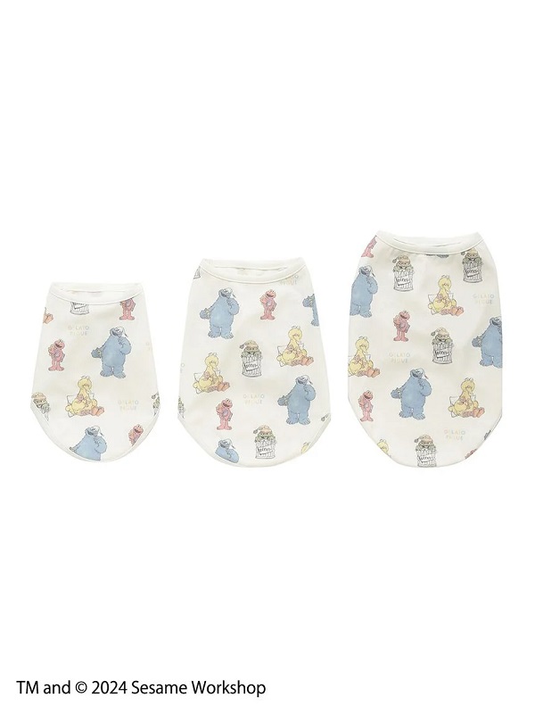 gelato pique（ジェラートピケ）【CAT&DOG】【販路限定商品】SESAME STREET/カットソープルオーバー