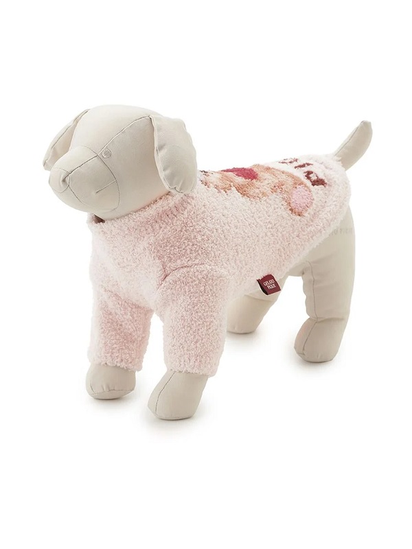 gelato pique（ジェラートピケ）【CAT&DOG】【販路限定商品】【Valentine】ハートベアジャガードハイネックプルオーバー｜全3色