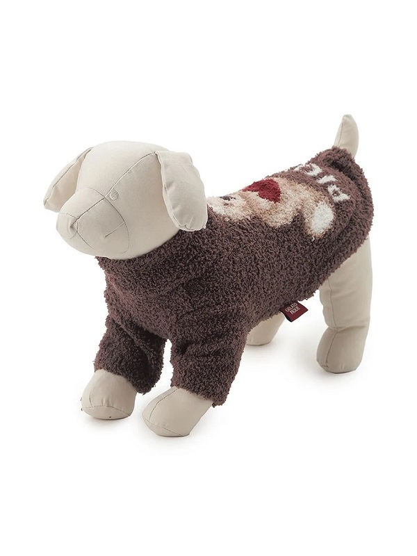 gelato pique（ジェラートピケ）【CAT&DOG】【販路限定商品】【Valentine】ハートベアジャガードハイネックプルオーバー｜全3色