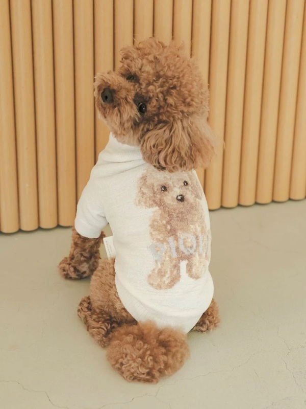 gelato pique（ジェラートピケ）【CAT&DOG】【販路限定商品】トイプードルジャガードハイネックプルオーバー｜全2色
