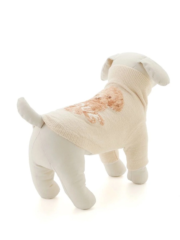 gelato pique（ジェラートピケ）【CAT&DOG】【販路限定商品】トイプードルジャガードハイネックプルオーバー｜全2色