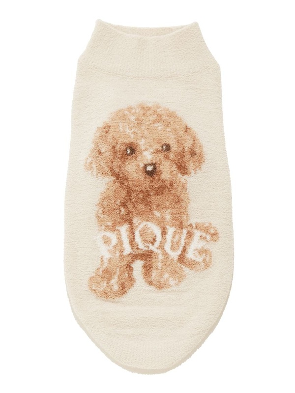gelato pique（ジェラートピケ）【CAT&DOG】【販路限定商品】トイプードルジャガードハイネックプルオーバー｜全2色