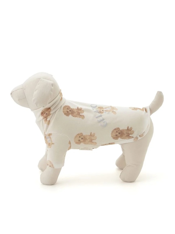 gelato pique（ジェラートピケ）【CAT&DOG】【販路限定商品】トイプードル柄プルオーバー