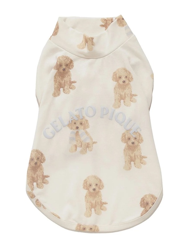 gelato pique（ジェラートピケ）【CAT&DOG】【販路限定商品】トイプードル柄プルオーバー