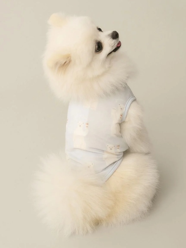 gelato pique（ジェラートピケ）【CAT&DOG】【販路限定商品】シロクマ柄COOLINGウェア｜全3色