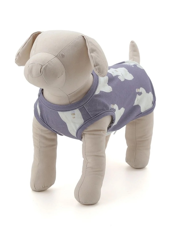 gelato pique（ジェラートピケ）【CAT&DOG】【販路限定商品】シロクマ柄COOLINGウェア｜全3色