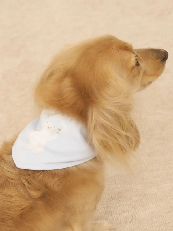 gelato pique（ジェラートピケ）【CAT&DOG】【販路限定商品】シロクマ柄保冷剤入れバンダナ｜全3色