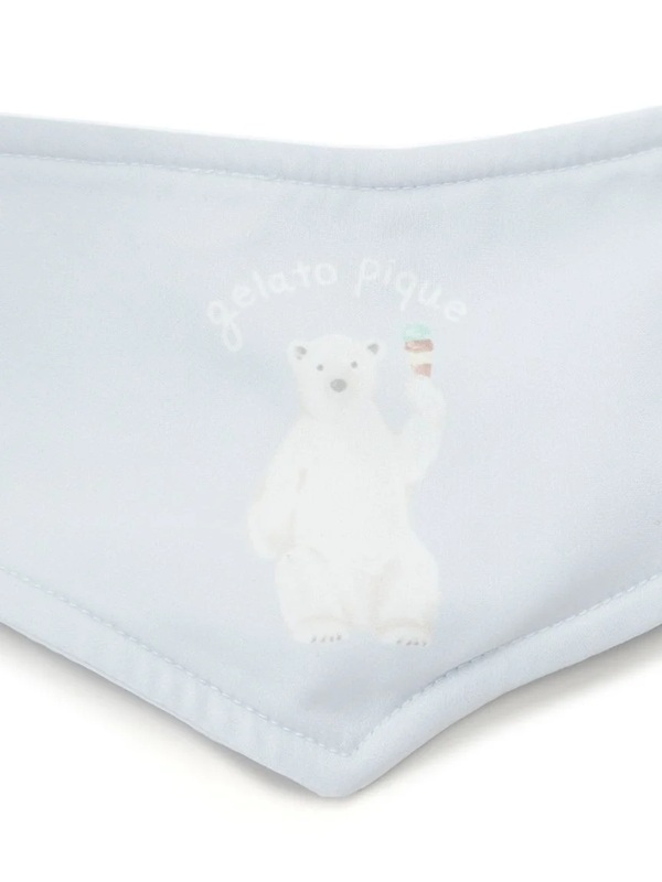 gelato pique（ジェラートピケ）【CAT&DOG】【販路限定商品】シロクマ柄保冷剤入れバンダナ｜全3色